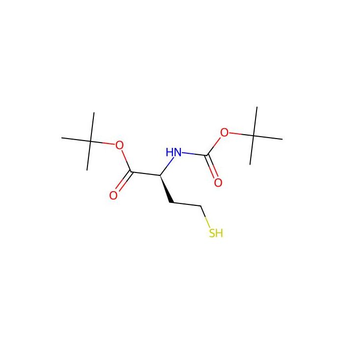 (S)-Tert-butyl 2-(tert-butoxycarbonylamino)-4-mercaptobutanoate - ≥97% CAS No(630108-94-0) by Aladdin Scientific