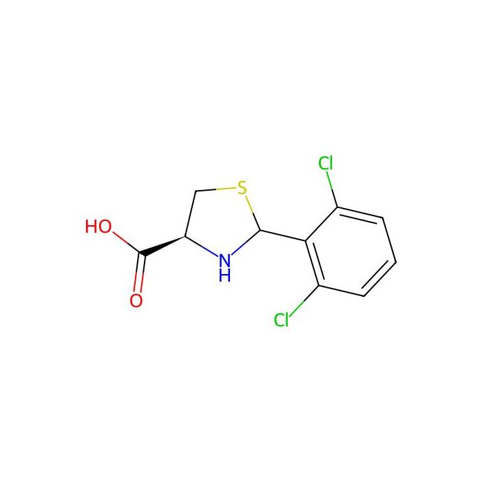(4S)-2-(2,6-dichlorophenyl)-1,3-thiazolidine-4-carboxylic acid - ≥97% CAS No(1217510-14-9) by Aladdin Scientific