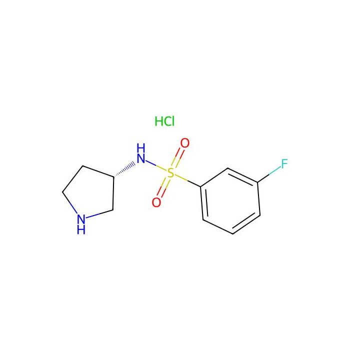 (S)-3-Fluoro-N-(pyrrolidin-3-yl)benzenesulfonamide hydrochloride - ≥95% CAS No(1354018-70-4) by Aladdin Scientific