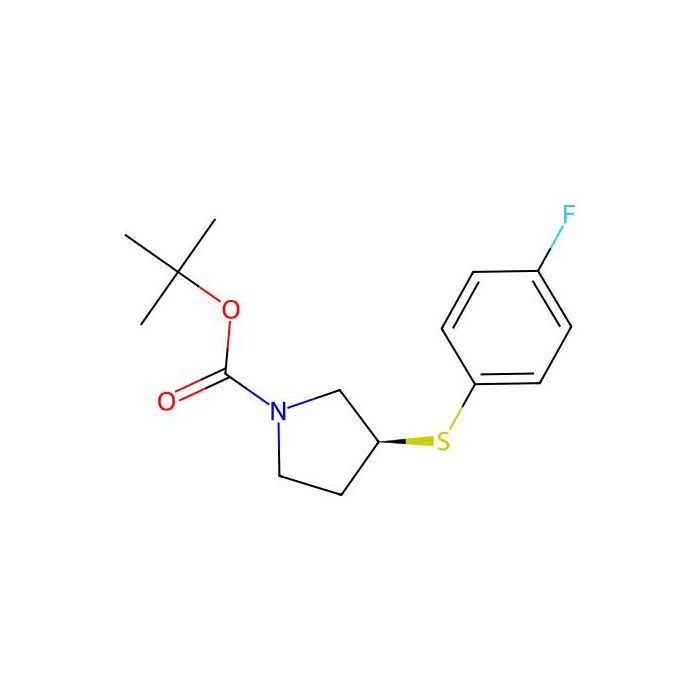 (S)-tert-Butyl 3-((4-fluorophenyl)thio)pyrrolidine-1-carboxylate - ≥95% CAS No(1289584-88-8) by Aladdin Scientific