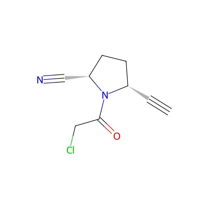(2S,5R)-1-(2-chloroacetyl)-5-ethynylpyrrolidine-2-carbonitrile - ≥97% CAS No(676559-69-6) by Aladdin Scientific