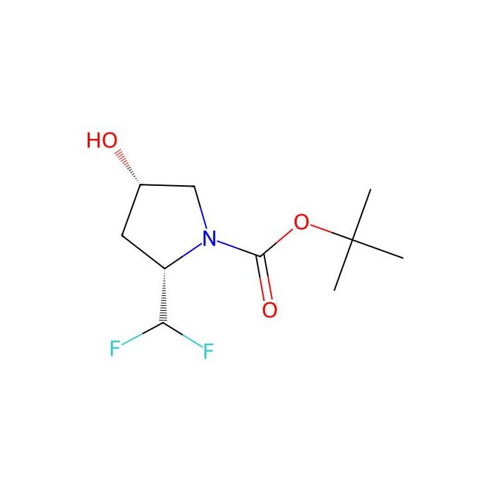 (2S,4S)-tert-butyl 2-(difluoromethyl)-4-hydroxypyrrolidine-1-carboxylate - ≥97% CAS No(1207852-93-4) by Aladdin Scientific