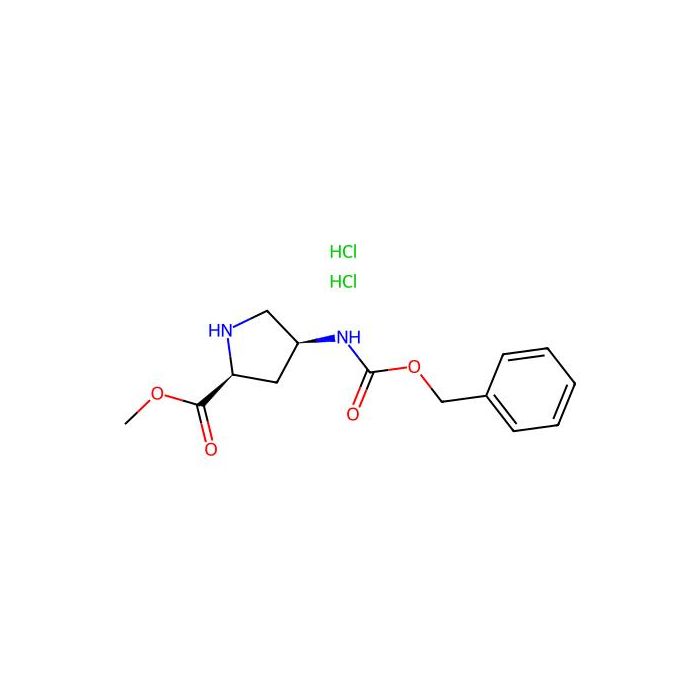 (2S,4S)-Methyl 4-(((benzyloxy)carbonyl)amino)pyrrolidine-2-carboxylate dihydrochloride - ≥95% CAS No(1279038-33-3) by Aladdin Scientific