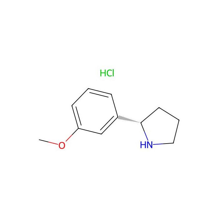 (s)-2-(3-Methoxyphenyl)pyrrolidine hydrochloride - ≥95% CAS No(1381929-36-7) by Aladdin Scientific