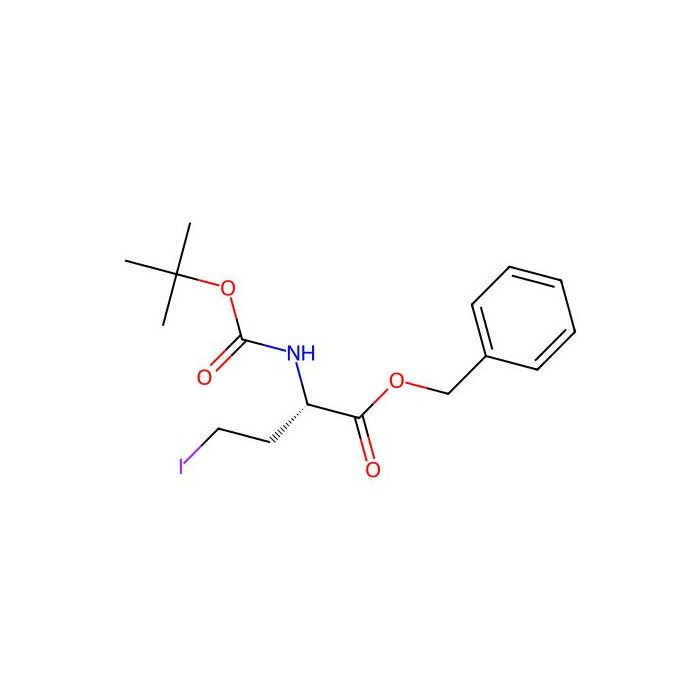 (S)-Benzyl 2-((tert-butoxycarbonyl)amino)-4-iodobutanoate - ≥97% CAS No(119768-48-8) by Aladdin Scientific