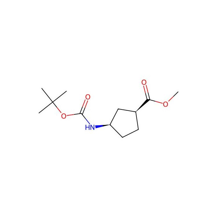 (1S,3R)-methyl 3-[(tert-butoxycarbonyl)amino]cyclopentanecarboxylate - ≥95% CAS No(554451-12-6) by Aladdin Scientific