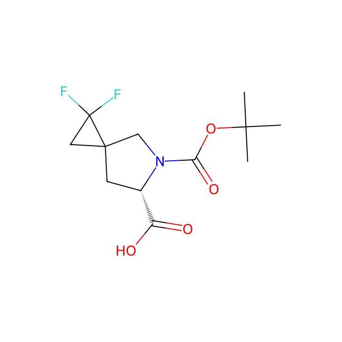 (6S)-5-(tert-Butoxycarbonyl)-1,1-difluoro-5-azaspiro[2.4]heptane-6-carboxylic acid - ≥98% CAS No(1357482-03-1) by Aladdin Scientific