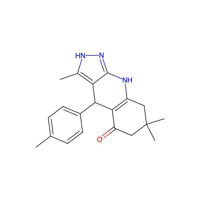 3,7,7-trimethyl-4-(4-methylphenyl)-2,4,6,7,8,9-hexahydro-5H-pyrazolo[3,4-b]quinolin-5-one -  CAS No(370588-23-1) by Aladdin Scientific