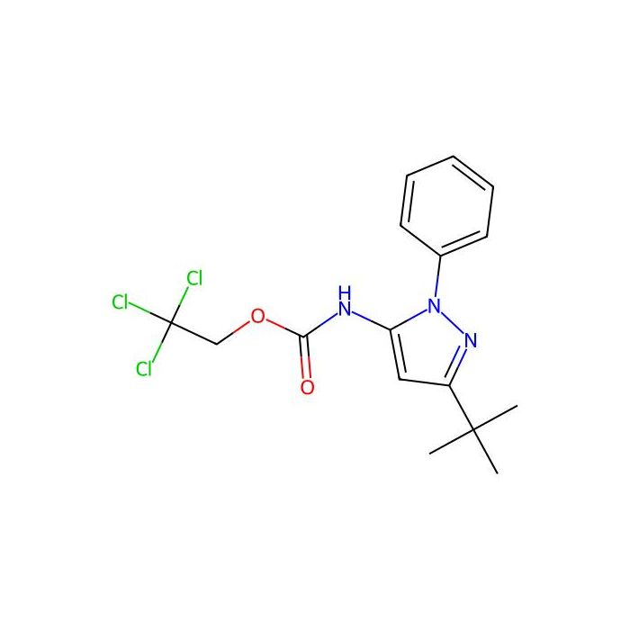 2,2,2-Trichloroethyl 3-tert-butyl-1-phenyl-1H-pyrazol-5-ylcarbamate - ≥95% CAS No(1005788-24-8) by Aladdin Scientific