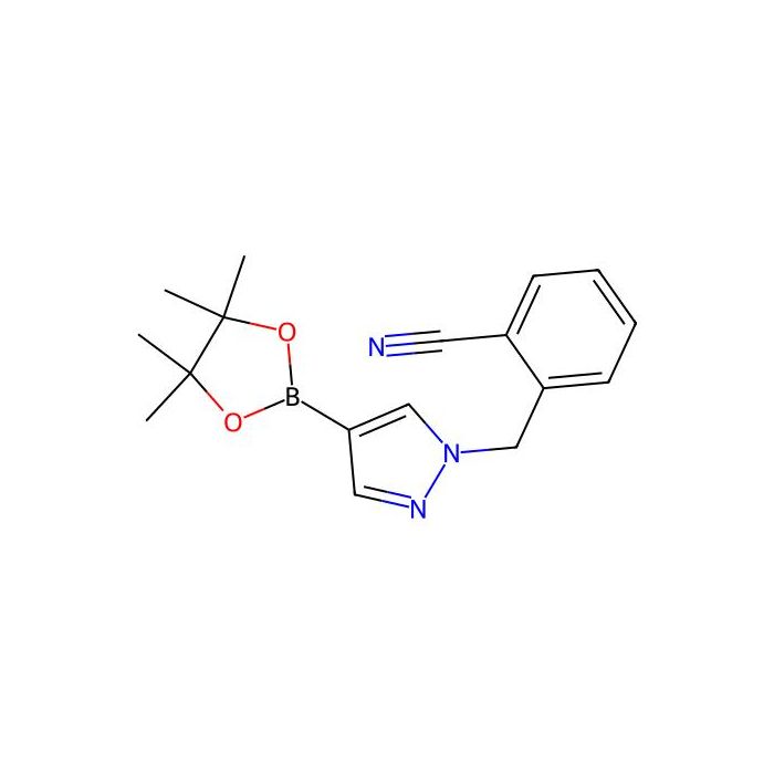 2-[4-(4,4,5,5-Tetramethyl-[1,3,2]dioxaborolan-2-yl)-pyrazol-1-ylmethyl]-benzonitrile - ≥98% CAS No(930596-18-2) by Aladdin Scientific