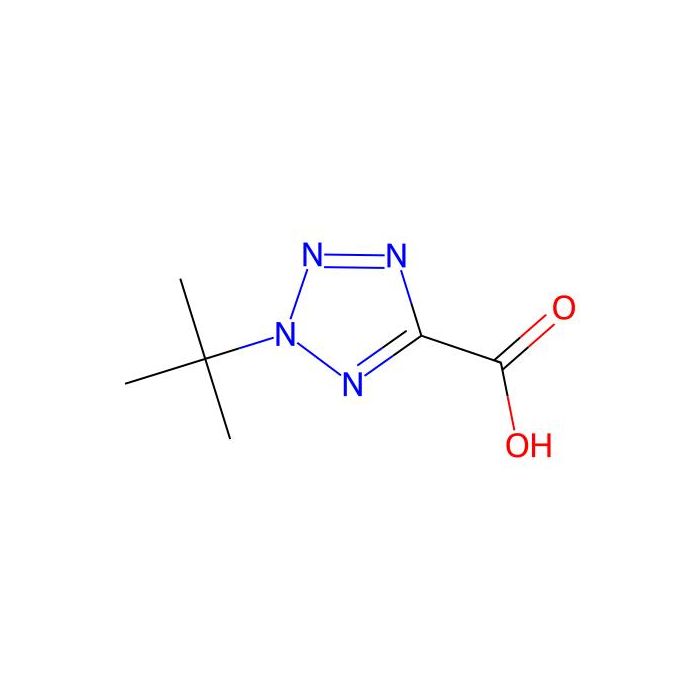 2-tert-butyl-2H-1,2,3,4-tetrazole-5-carboxylic acid - ≥95% CAS No(1547646-28-5) by Aladdin Scientific
