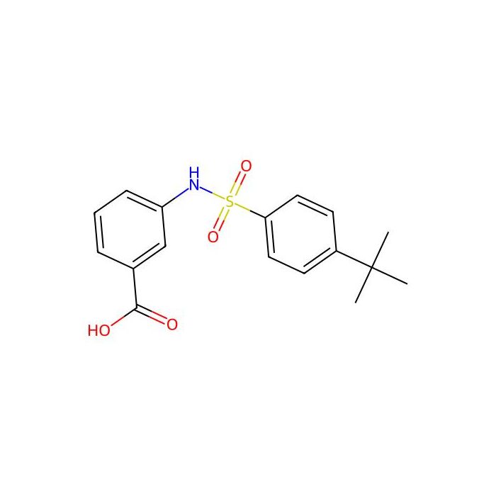 3-((4-(Tert-butyl)phenyl)sulfonamido)benzoic acid - ≥95% CAS No(881819-36-9) by Aladdin Scientific
