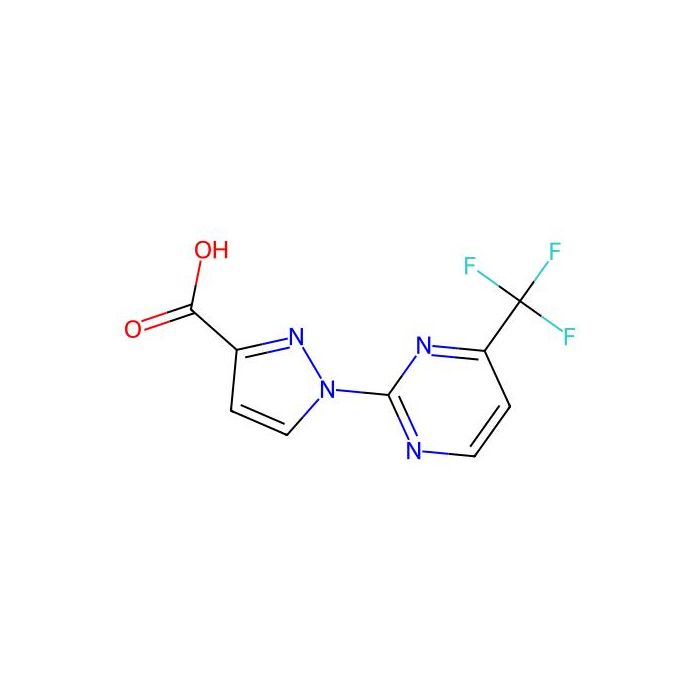 1-[4-(trifluoromethyl)pyrimidin-2-yl]-1H-pyrazole-3-carboxylic acid - ≥98% CAS No(1006492-26-7) by Aladdin Scientific