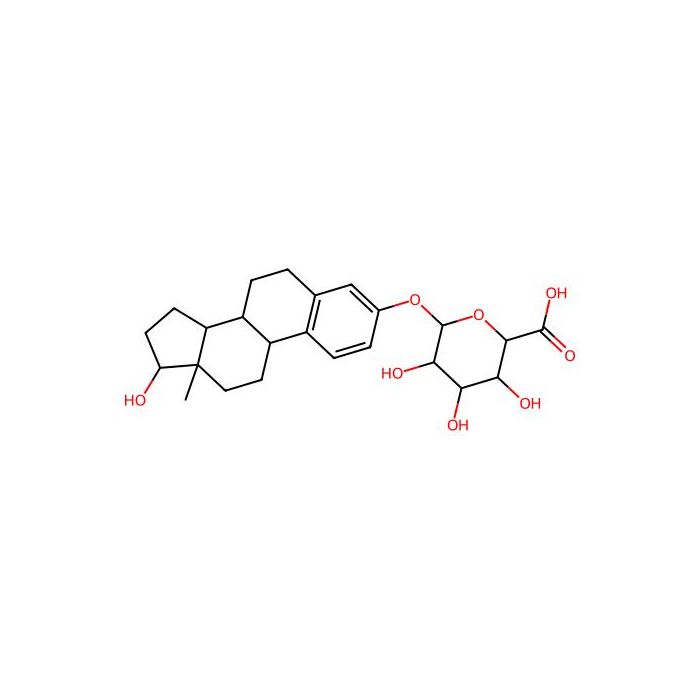 3,4,5-Trihydroxy-6-[(17-hydroxy-13-methyl-6,7,8,9,11,12,14,15,16,17-decahydrocyclopenta[a]phenanthren-3-yl)oxy]oxane-2-carboxylic acid -  CAS No(5146821) by Aladdin Scientific