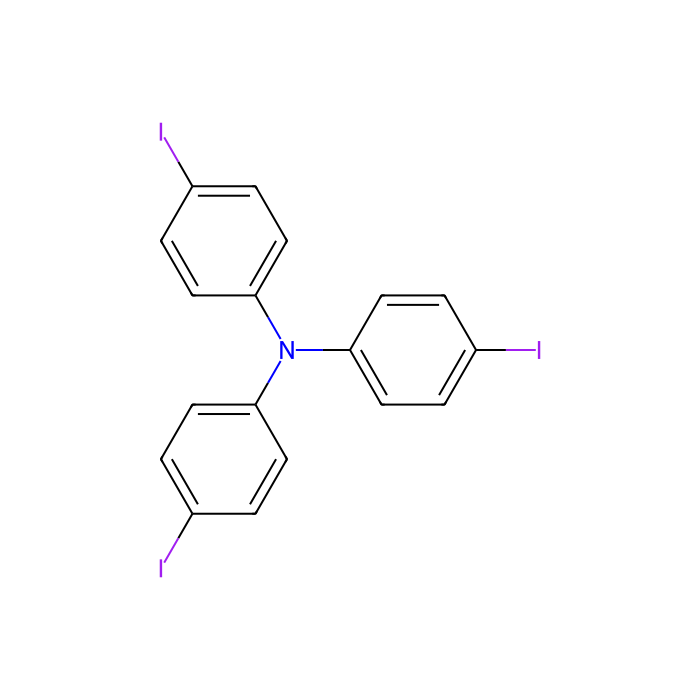 Tris(4-iodophenyl)amine - ≥98% CAS No(4181-20-8) by Aladdin Scientific