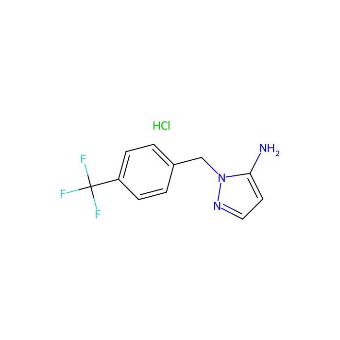 1-((4-(trifluoromethyl)phenyl)methyl)-1H-pyrazol-5-amine hydrochloride - ≥95% CAS No(1052539-34-0) by Aladdin Scientific