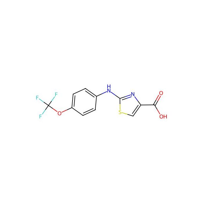 2-{[4-(Trifluoromethoxy)phenyl]amino}-1,3-thiazole-4-carboxylic acid - ≥95% CAS No(855531-22-5) by Aladdin Scientific