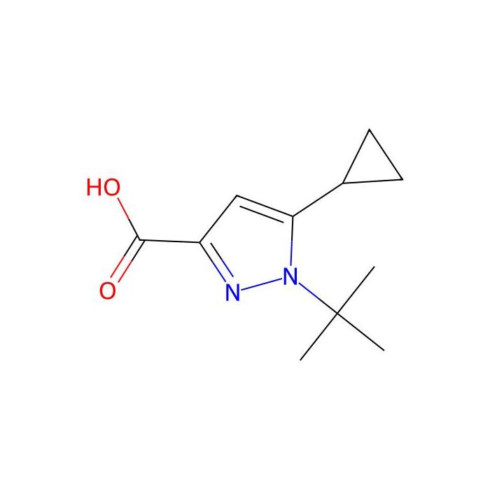 1-tert-butyl-5-cyclopropyl-1H-pyrazole-3-carboxylic acid - ≥95% CAS No(1171398-63-2) by Aladdin Scientific