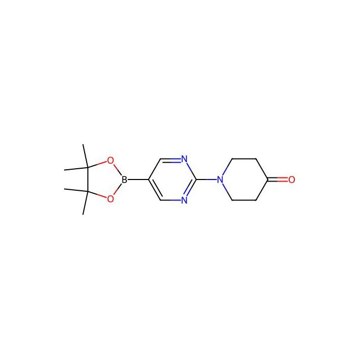 1-(5-(4,4,5,5-Tetramethyl-1,3,2-dioxaborolan-2-yl)pyrimidin-2-yl)piperidin-4-one - ≥95% CAS No(1202805-27-3) by Aladdin Scientific