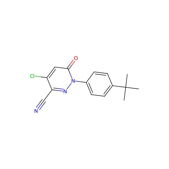 1-[4-(Tert-butyl)phenyl]-4-chloro-6-oxo-1,6-dihydro-3-pyridazinecarbonitrile - ≥90% CAS No(303150-46-1) by Aladdin Scientific
