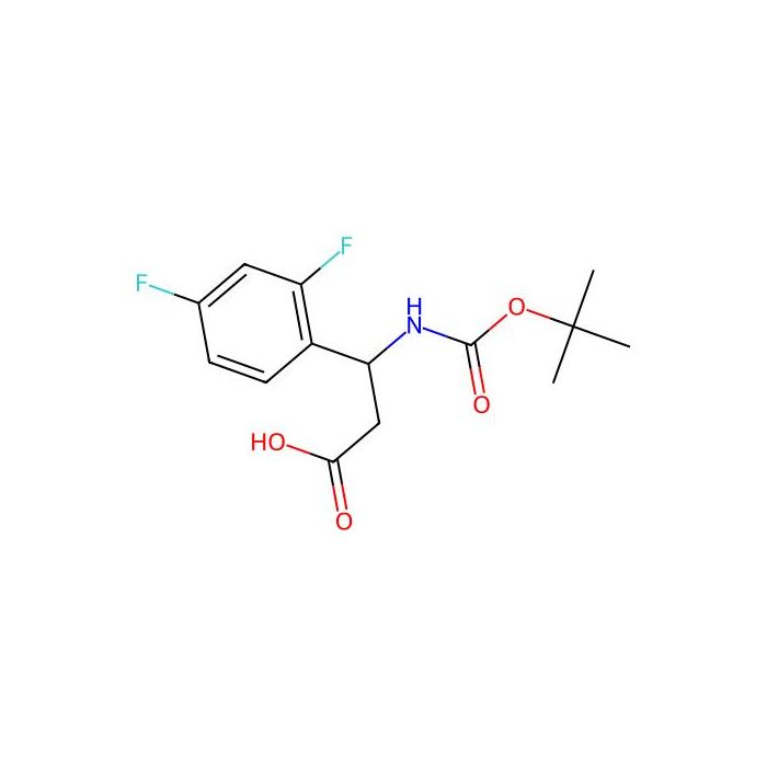 3-(((Tert-butoxy)carbonyl)amino)-3-(2,4-difluorophenyl)propanoic acid - ≥90% CAS No(860787-38-8) by Aladdin Scientific
