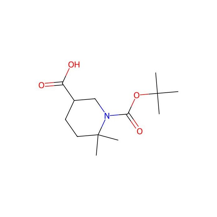 1-((Tert-butoxy)carbonyl)-6,6-dimethylpiperidine-3-carboxylic acid - ≥98% CAS No(1269755-64-7) by Aladdin Scientific