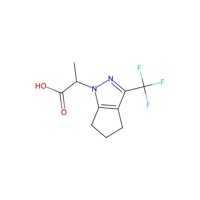 2-[3-(trifluoromethyl)-1H,4H,5H,6H-cyclopenta[c]pyrazol-1-yl]propanoic acid - ≥97% CAS No(938006-79-2) by Aladdin Scientific