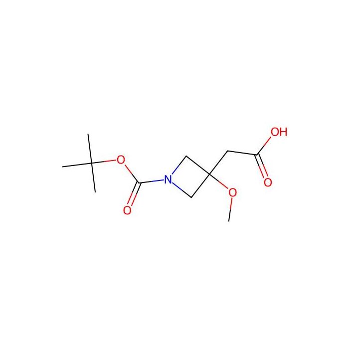 2-(1-((Tert-butoxy)carbonyl)-3-methoxyazetidin-3-yl)acetic acid - ≥95% CAS No(1445951-15-4) by Aladdin Scientific