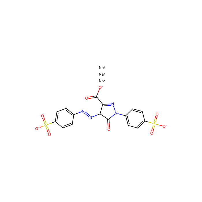 Tartrazine - ≥87% CAS No(1934-21-0) by Aladdin Scientific