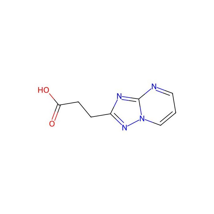 3-((1,2,4)Triazolo(1,5-a)pyrimidin-2-yl)propanoic acid - ≥97% CAS No(1018170-77-8) by Aladdin Scientific