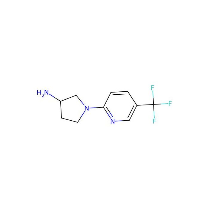 1-(5-(Trifluoromethyl)pyridin-2-yl)pyrrolidin-3-amine - ≥98% CAS No(1242850-54-9) by Aladdin Scientific