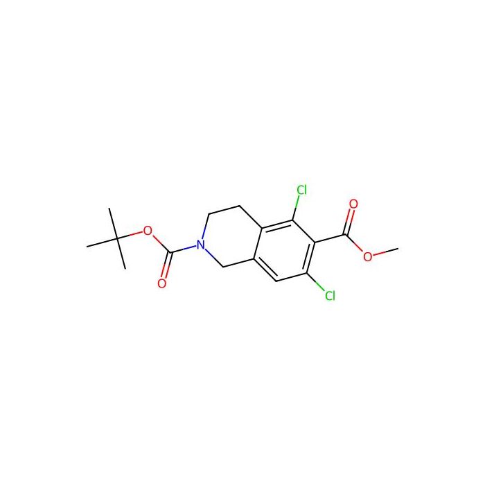 2-tert-Butyl 6-methyl 5,7-dichloro-3,4-dihydroisoquinoline-2,6(1H)-dicarboxylate - ≥98% CAS No(851784-80-0) by Aladdin Scientific