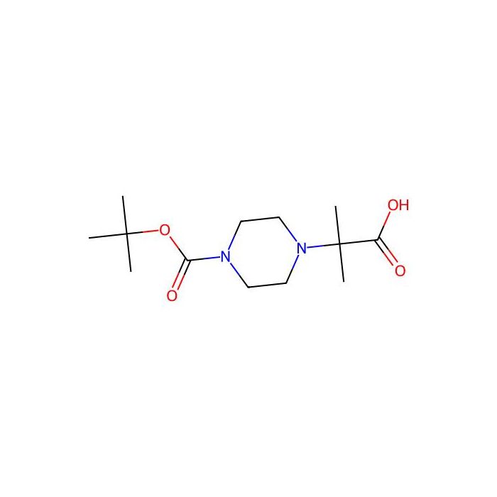 2-{4-[(Tert-butoxy)carbonyl]piperazin-1-yl}-2-methylpropanoic acid - ≥98% CAS No(1240619-73-1) by Aladdin Scientific