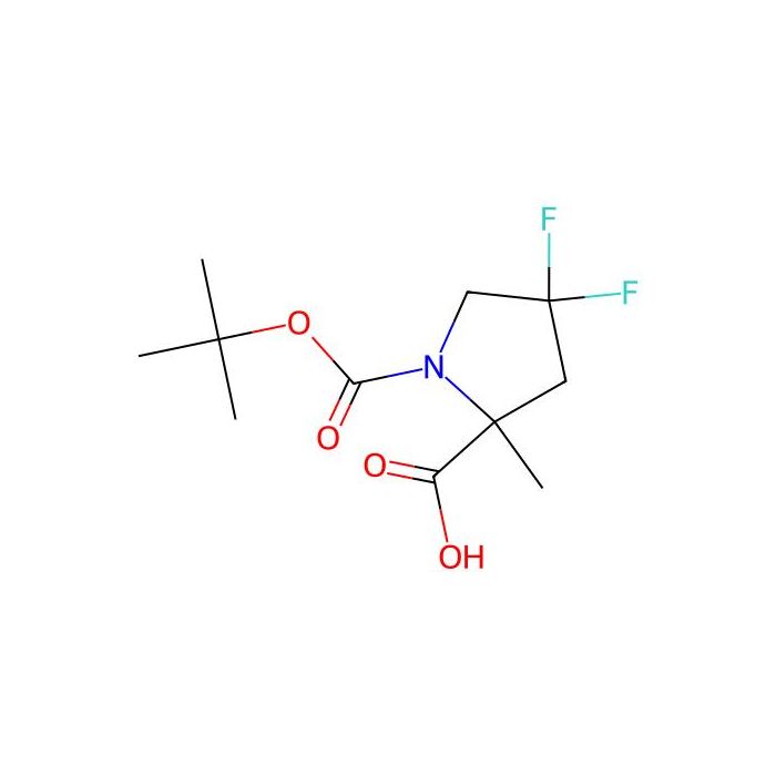 1-((Tert-butoxy)carbonyl)-4,4-difluoro-2-methylpyrrolidine-2-carboxylic acid - ≥95% CAS No(1447943-90-9) by Aladdin Scientific