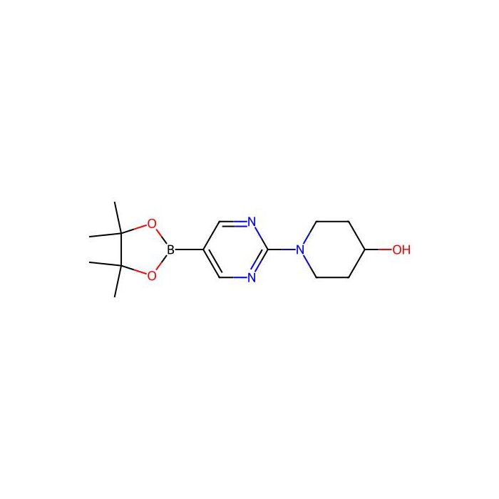 1-(5-(Tetramethyl-1,3,2-dioxaborolan-2-yl)pyrimidin-2-yl)piperidin-4-ol - ≥95% CAS No(1202805-26-2) by Aladdin Scientific