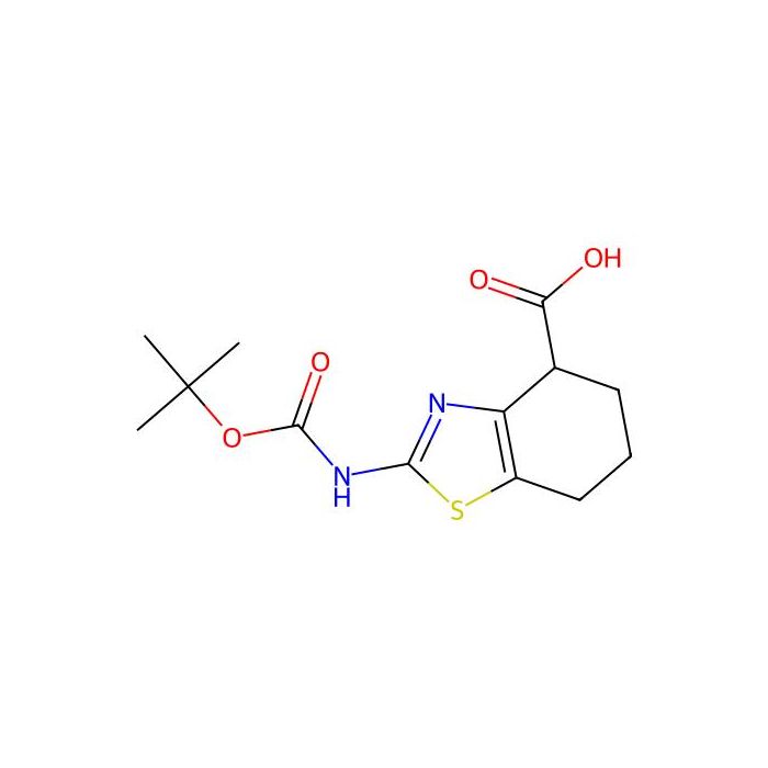 2-((tert-Butoxycarbonyl)amino)-4,5,6,7-tetrahydrobenzo[d]thiazole-4-carboxylic acid - ≥95% CAS No(1190391-84-4) by Aladdin Scientific