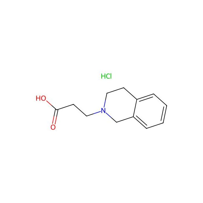 3-(1,2,3,4-Tetrahydroisoquinoline-2-yl)propionic acid hydrochloride - ≥95% CAS No(846576-15-6) by Aladdin Scientific