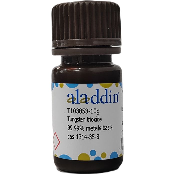 Tungsten trioxide - PrimorTrace™, ≥99.99% metals basis CAS No(1314-35-8) by Aladdin Scientific