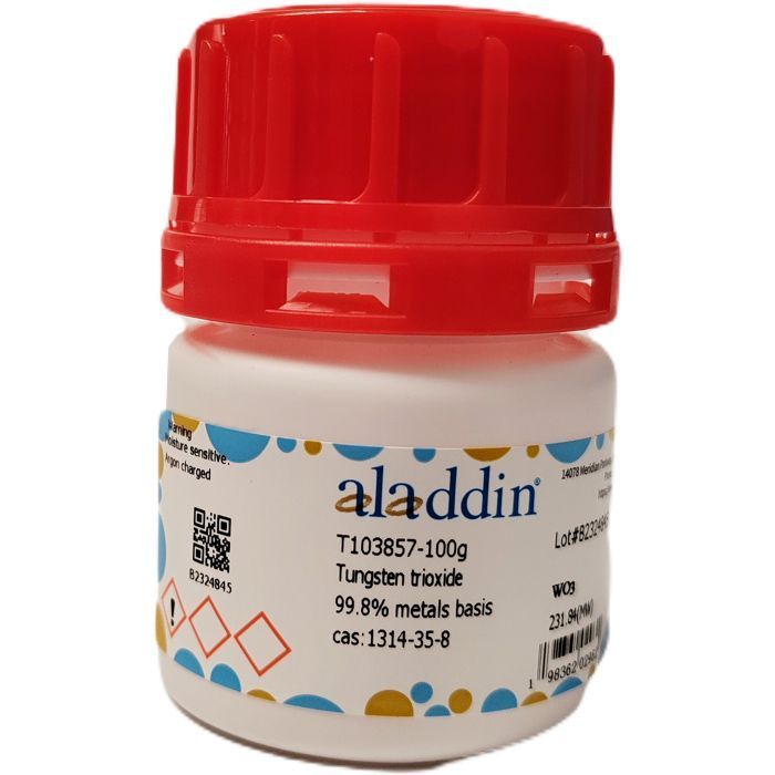 Tungsten trioxide - ≥99.8% metals basis CAS No(1314-35-8) by Aladdin Scientific