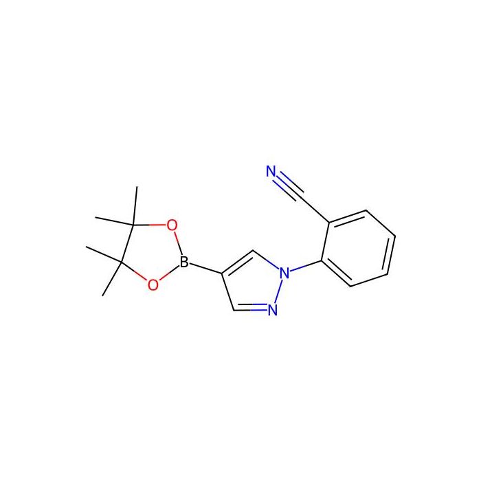 2-(4-(4,4,5,5-Tetramethyl-1,3,2-dioxaborolan-2-yl)-1H-pyrazol-1-yl)benzonitrile - ≥98% CAS No(1402166-71-5) by Aladdin Scientific