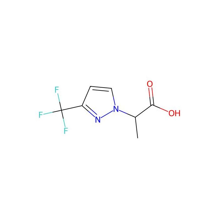 2-[3-(trifluoromethyl)-1H-pyrazol-1-yl]propanoic acid - ≥95% CAS No(1006328-54-6) by Aladdin Scientific