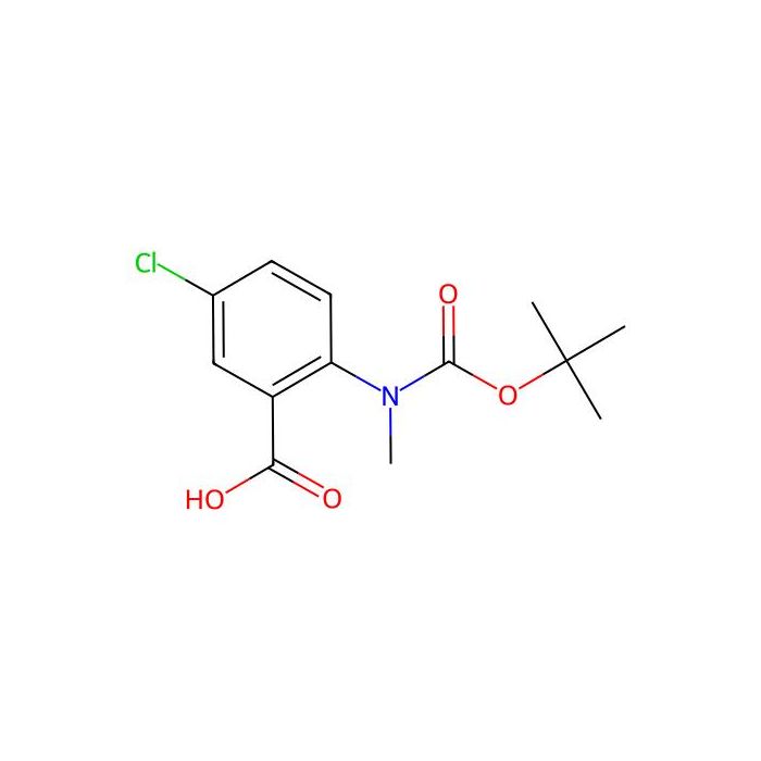 2-((tert-Butoxycarbonyl)(methyl)amino)-5-chlorobenzoic acid - ≥95% CAS No(886362-04-5) by Aladdin Scientific
