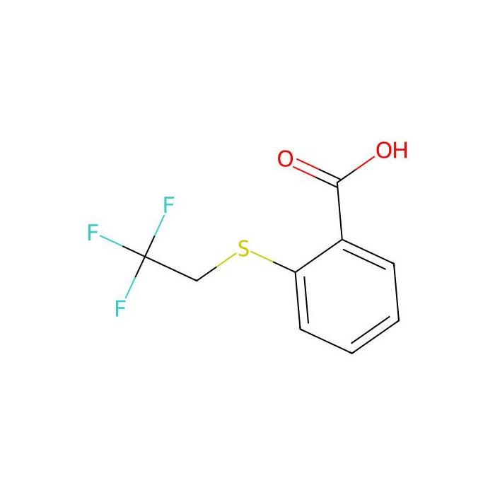 2-((2,2,2-Trifluoroethyl)sulfanyl)benzoic acid - ≥97% CAS No(162965-55-1) by Aladdin Scientific
