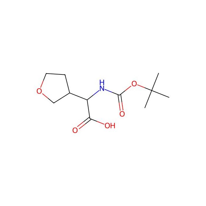 2-((Tert-butoxycarbonyl)amino)-2-(tetrahydrofuran-3-yl)acetic acid - ≥98% CAS No(874583-03-6) by Aladdin Scientific