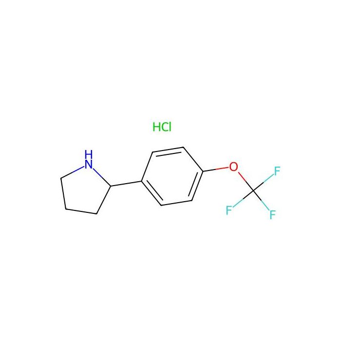 2-(4-(Trifluoromethoxy)phenyl)pyrrolidine hydrochloride - ≥95% CAS No(1185121-45-2) by Aladdin Scientific