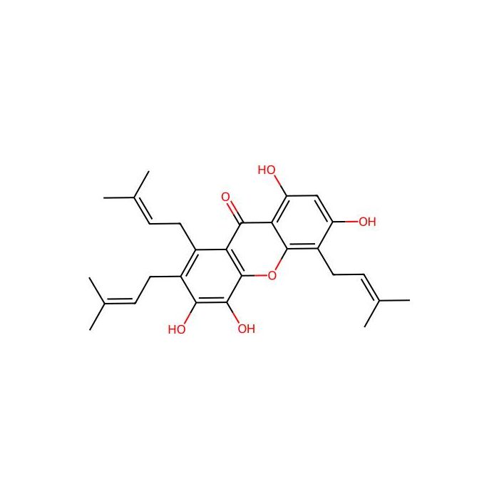 1,3,5,6-Tetrahydroxy-4,7,8-tri(3-methyl-2-butenyl)xanthone - ≥98% CAS No(659747-28-1) by Aladdin Scientific