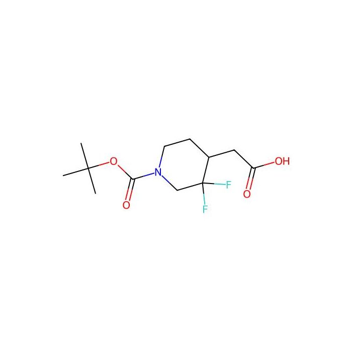 2-(1-(tert-Butoxycarbonyl)-3,3-difluoropiperidin-4-yl)acetic acid - ≥98% CAS No(1373503-54-8) by Aladdin Scientific