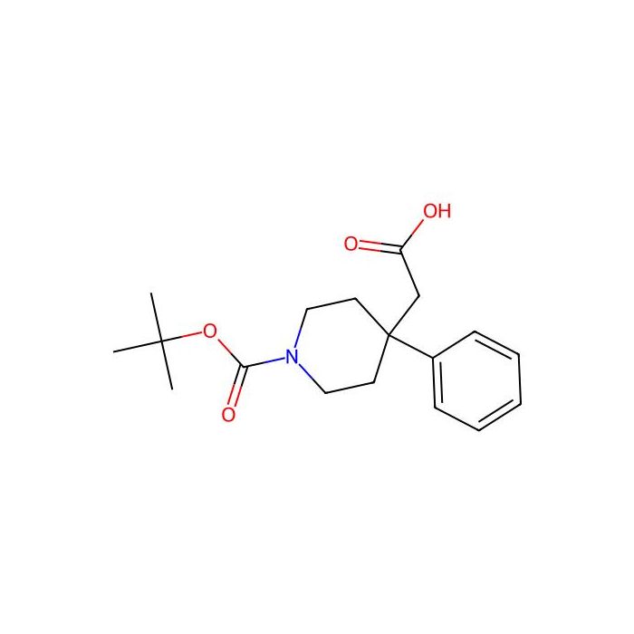 2-(1-(Tert-butoxycarbonyl)-4-phenylpiperidin-4-YL)acetic acid - ≥95% CAS No(644982-20-7) by Aladdin Scientific