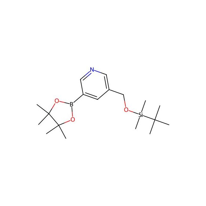 3-(((tert-Butyldimethylsilyl)oxy)methyl)-5-(4,4,5,5-tetramethyl-1,3,2-dioxaborolan-2-yl)pyridine - ≥98% CAS No(1310383-10-8) by Aladdin Scientific