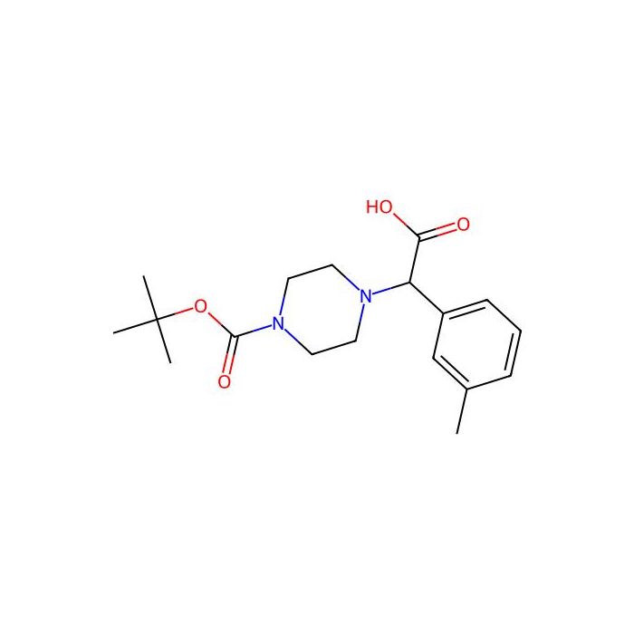 2-(4-(tert-Butoxycarbonyl)piperazin-1-yl)-2-(m-tolyl)acetic acid - ≥95% CAS No(885274-08-8) by Aladdin Scientific
